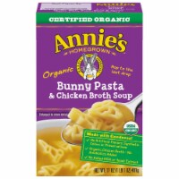 Annie's Organic Bunny Pasta & Chicken Broth Soup Perspective: Main