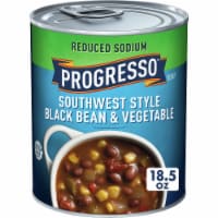 Progresso Gluten Free Reduced Sodium Southwest Style Black Bean & Vegetable Canned Soup
