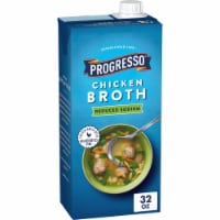 Progresso™ Reduced Sodium Gluten Free Chicken Broth Perspective: Main