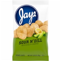 Jays Sour N' Dill Potato Chips Perspective: Main