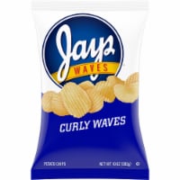 Jays® Potato Chips, Curly Waves, 10 Oz Bag Perspective: Main