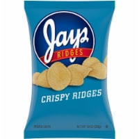 Jays® Potato Chips, Crispy Ridges, 10 Oz Bag Perspective: Main