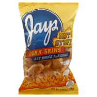 Jays Hot Sauce Flavor Pork Skins Perspective: Main