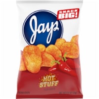 Jays® Hotstuff Potato Chips, 2.5 oz Snack Bag Perspective: Main
