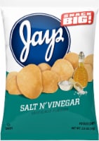 Jays Snack Big Salt N' Vinegar Potato Chips Perspective: Main