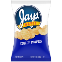 Jays® Curly Waves Potato Chips Perspective: Main