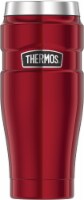 Thermos® Stainless King Vacuum Insulated Travel Tumbler - Cranberry Perspective: Main