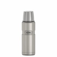 16 oz Stainless Steel Bottle Matte Steel Perspective: Main