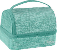 Thermos Dual Lunch Bag - Turquoise Perspective: Main