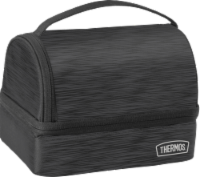 Thermos Dual Lunch Bag - Sleet Perspective: Main
