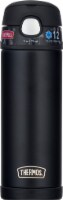 Thermos FUNtainer Stainless Steel Vacuum Insulated Hydration Bottle - Matte Black Perspective: Main