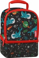 Thermos Space Party Dual Lunch Kit - Black/Red Perspective: Main