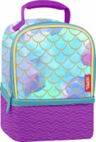 Thermos Mermaid Dual Lunch Kit - Purple/Blue Perspective: Main