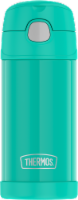 Thermos FUNtainer Stainless Steel Vacuum Insulated Hydration Bottle - Turquoise Perspective: Main