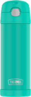 Thermos FUNtainer Stainless Steel Vacuum Insulated Hydration Bottle - Turquoise Perspective: Main
