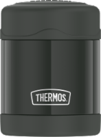 Thermos FUNtainer Vacuum Insulated Food Jar - Matte Black Perspective: Main