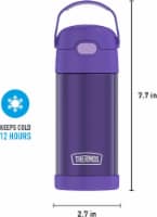 Thermos® FUNtainer Stainless Steel Bottle - Purple Perspective: Main