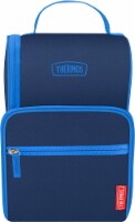Thermos® Dual Deep Blue Lunch Box Perspective: Main