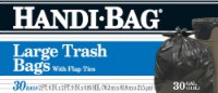 Handi-Bag Large Flap Tie Trash Bags 30 Gallon Perspective: Main
