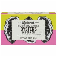 Roland Large Smoked Oysters in Corn Oil Perspective: Main