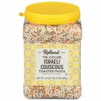 Roland® Tri-Color Toasted Pasta Israeli Couscous Perspective: Main