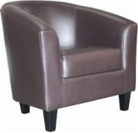 HD Designs Faux Leather Accent Chair - Brown Perspective: Main