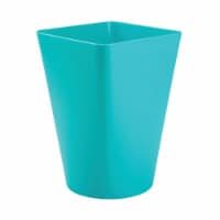 Everyday Living Waste Can - Peacock Blue Perspective: Main
