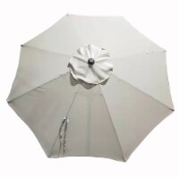 HD Designs Outdoors® Market Umbrella - Taupe Perspective: Main