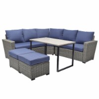 HD Designs Outdoors Luciana Sectional Set 6 pc Kroger