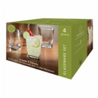 Dash of That® Stark Glass Drinkware 4 Pack Perspective: Main