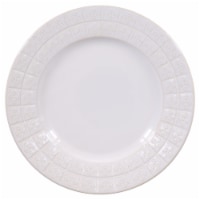 Dash of That™ Brooklyn Dinner Plate - White Perspective: Main