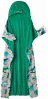 Holiday Home Hooded Dino Throw Blanket Perspective: Main