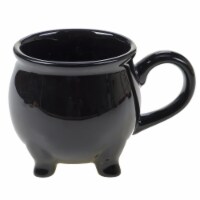 Holiday Home All Hallows Cauldron Shaped Mug - Black Perspective: Main
