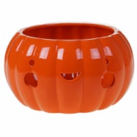 Holiday Home Halloween Pumpkin Treat Bowl - Orange Perspective: Main