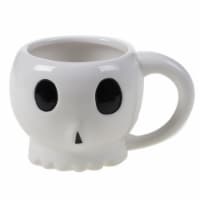 Holiday Home All Hallows Skull Mug - Gray Perspective: Main