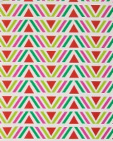 Holiday Home Tree Stripe Wrapping Paper Perspective: Main