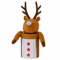 Holiday Home Plush Reindeer Tube Gift Box Perspective: Main