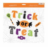 Holiday Home® Halloween Trick or Treat Gel Clings Perspective: Main