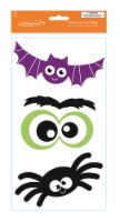 Holiday Home® Halloween Bat and Eyes Gel Window Clings Perspective: Main