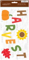 Holiday Home® Thanksgiving Harvest Gel Window Cling Perspective: Main