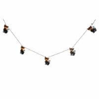 Holiday Home LED Battery Operated Metal Cats Light Strand Perspective: Main
