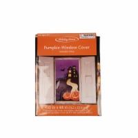 Holiday Home® Pumpkin Window Cover Decor Perspective: Main