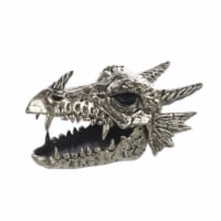Holiday Home Skeletal Dragon Head - Silver Perspective: Main
