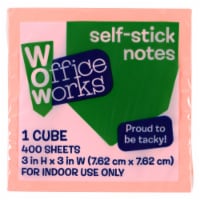 Office Works Self-Stick Notes