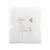 Everyday Living® King Microplush Quilt - White