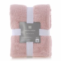 HD Designs Sherpa Throw Blanket - Pink