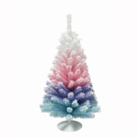 Holiday Home Ombre Gradient Christmas Tree Perspective: Main