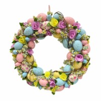 Holiday Home Easter Egg Wreath