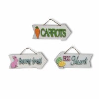 Holiday Home Wooden Easter Signs