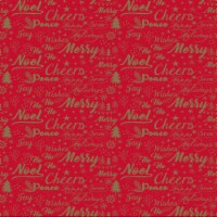 Holiday Home 30" Gift Wrap - Christmas Best Wishes